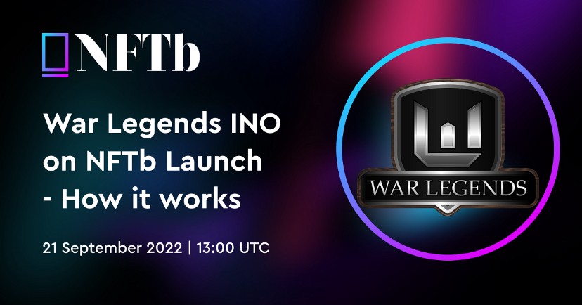 Chi tiết sự kiện INO của War Legends trên NFTb