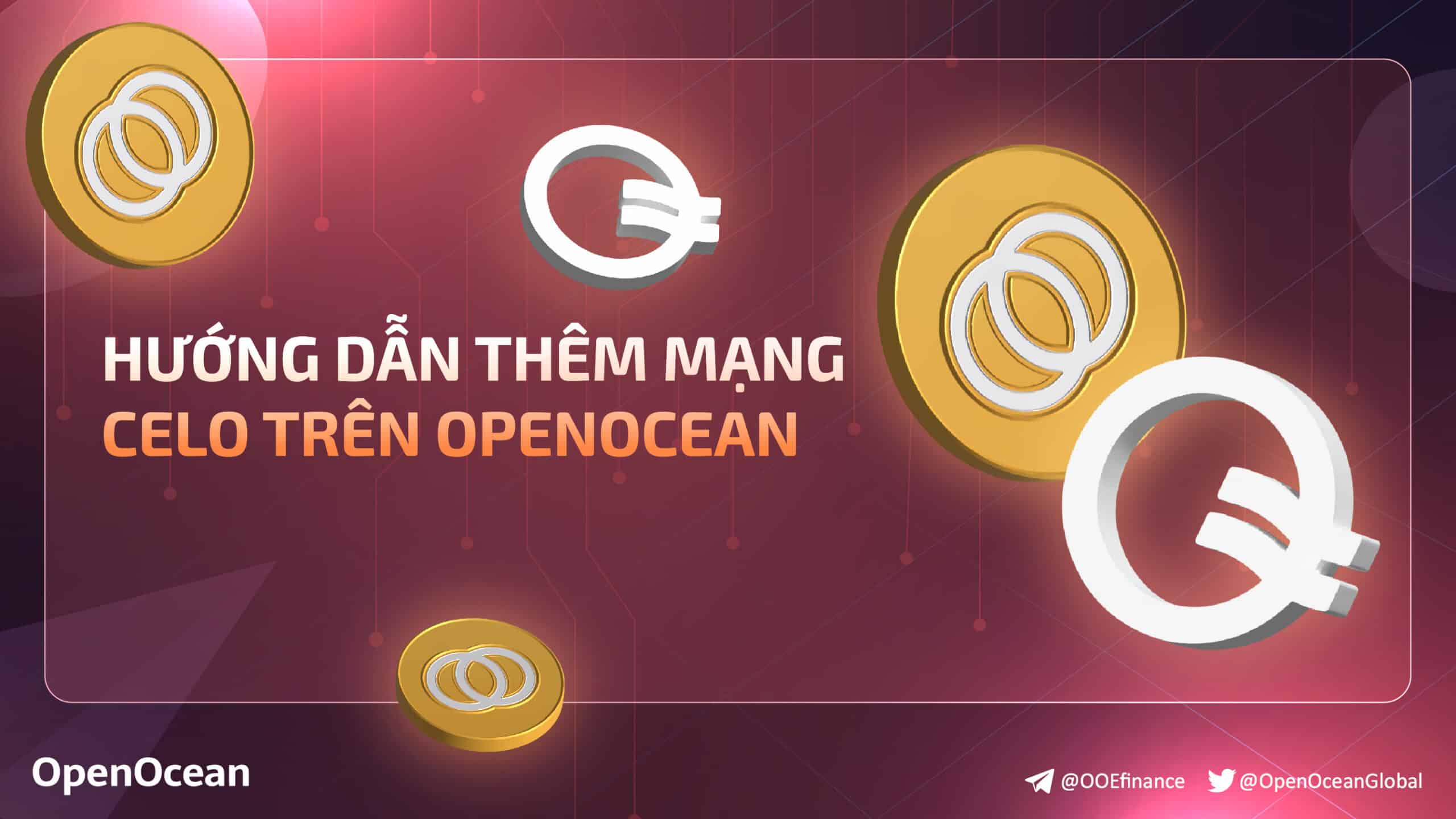 Hướng dẫn thêm mạng Celo trên OpenOcean