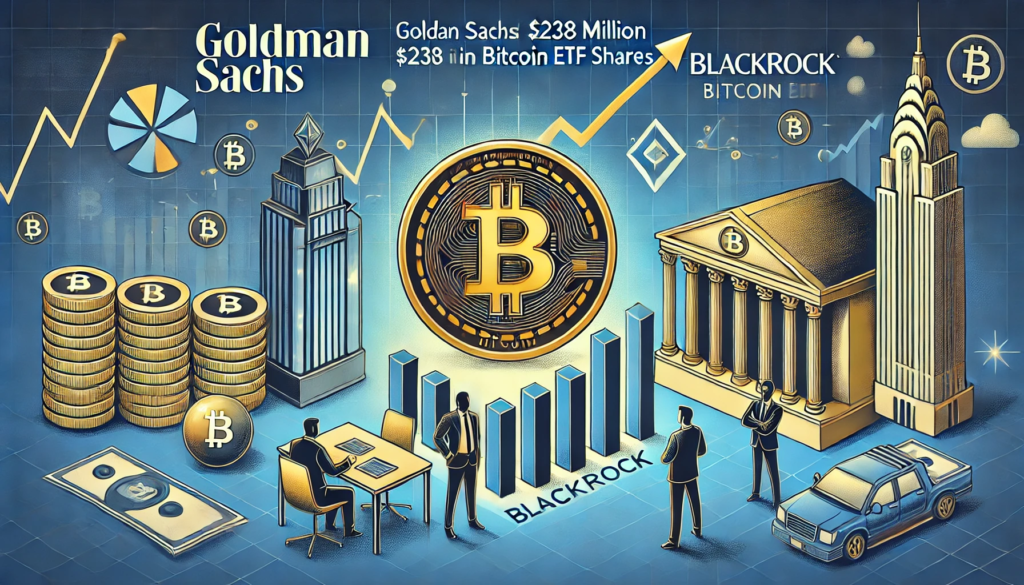 Goldman Sachs nắm giữ 238 triệu USD trong quỹ Bitcoin ETF của BlackRock